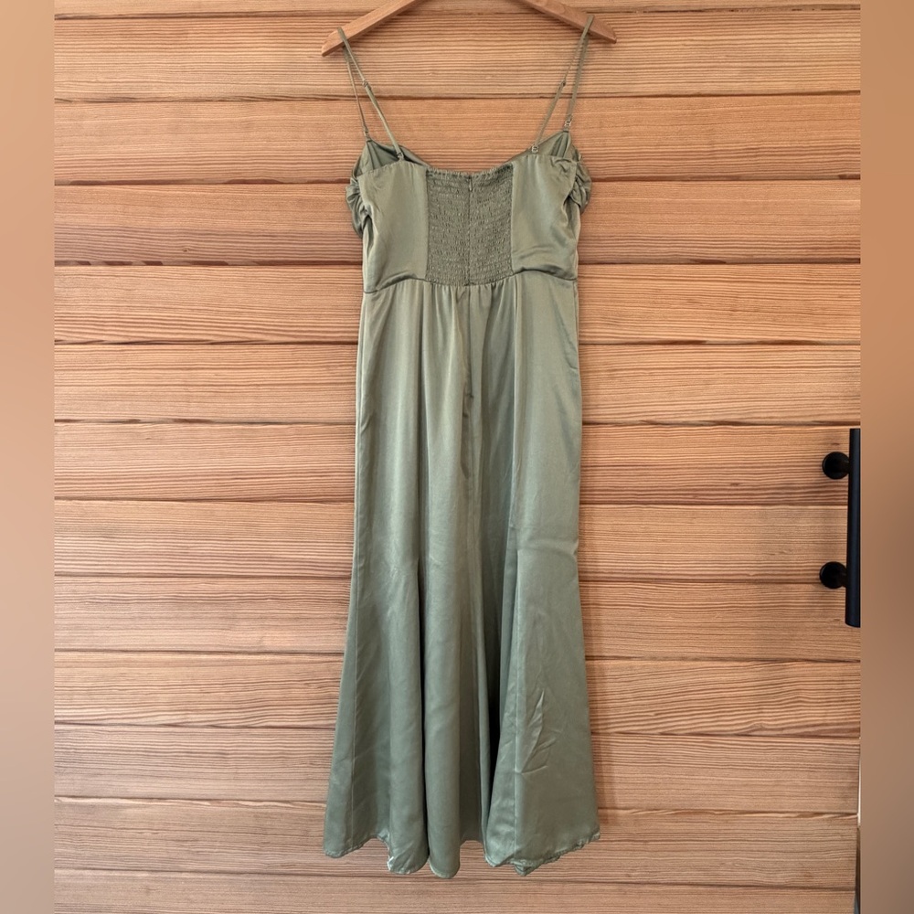 Reformation Hensley Silk Dress - Picture 3 of 7